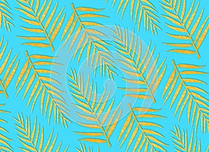 Palm leaves