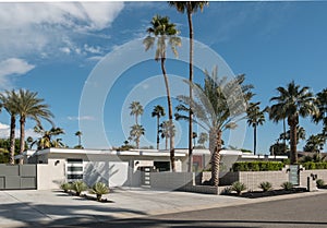 Palm Springs, California classic midcentury residential architecture