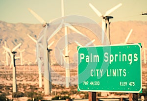 Palm Springs City Limits