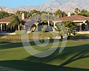 Palm Springs golf course homes