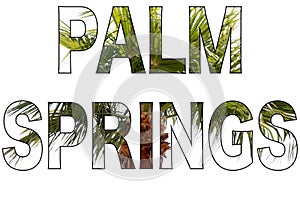 Palm Springs Text