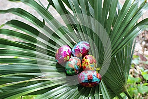 Palm Sunday celebration.