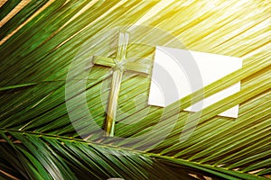 Palm Sunday concept