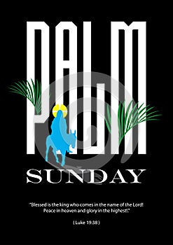 Palm Sunday Large Text