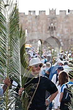 Palm Sunday Procession in Jerusalem