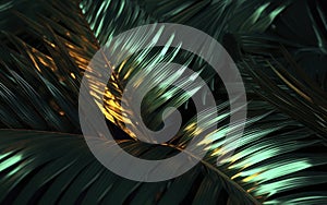 palm tree leaf, triboluminescence, inspired by microstructures