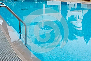 Palm tree reflection