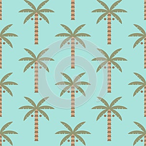 Palm trees pattern