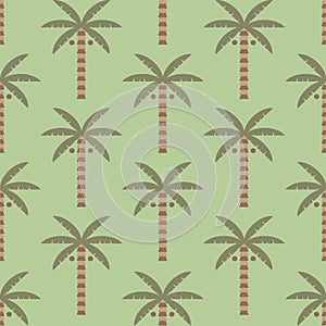 Palm trees pattern