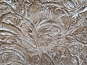 Palm treeWall decoration that has an attractive relief texture