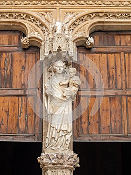 Palma Cathedral doorway