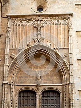 Palma Cathedral doorway photo