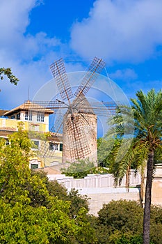 Palma de Majorca windmills wind mill in Mallorca