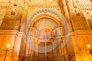 Palma de Mallorca Cathedral Seu sunset Majorca