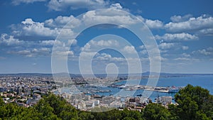 Palma de Mallorca cityscape view