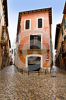 Palma de Mallorca old city Barrio Calatrava street photo