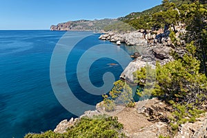 The sea on Palma de Mallorca photo