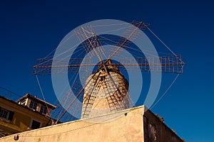 Palma de Mallorca / Spain - Legendary windmill.