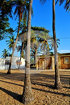 Palmarin village, Sine-Saloum delta, Senegal photo