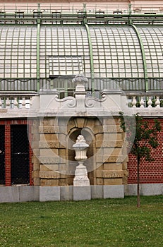 Palmenhaus in Burggarten park Vienna photo