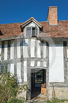 Palmer's farmhouse, next door to Mary Arden's home