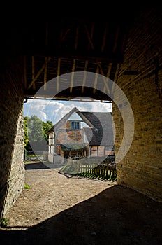 Palmer's farmhouse, next door to Mary Arden's home