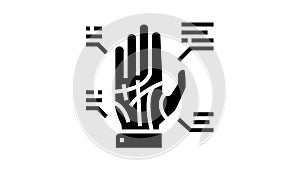 palmistry astrological glyph icon animation