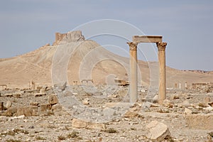 Palmyra - ruins of the 2nd century AD