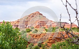 Palo Duro Canyon system of Caprock Escarpment located in Texas P