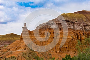 Palo Duro Canyon system of Caprock Escarpment located in Texas Panhandle near Amarillo, Texas, United States