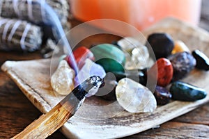 Palo Santo Smudge Sticks Close Up