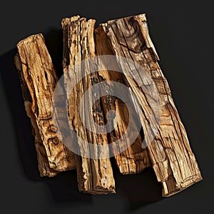 Palo Santo wood extraction high res hyper detailed , generated by AI photo