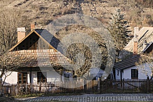 Paloc ethnographic houses in Holloko