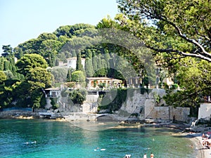 Paloma Beach in St. Jean Cap Ferrat, France