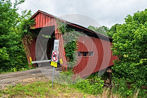 Palos Covered Bridge in Athens County, Ohio
