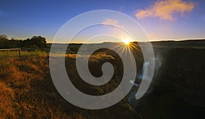 Palouse Falls at Sunrise