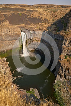 Palouse Falls Washington State vertical