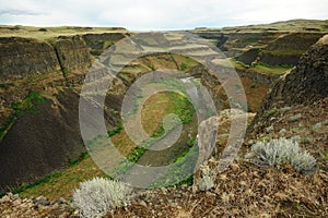 Palouse river and canyon