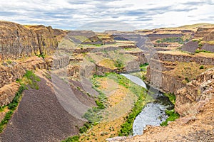 The Palouse River Canyon in Palouse Falls State Park