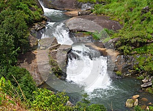 Palozhukum Para Waterfalls - Vagamon Falls, Idukki, Kerala, India photo