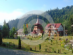 Paltin Petru Voda orthodox monastery in Neamt, Romania