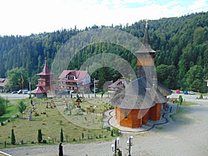 Paltin Petru Voda orthodox monastery in Neamt, Romania