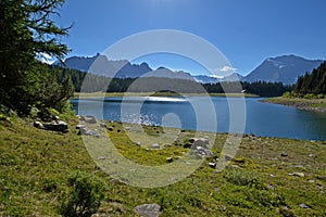 Palu lake - Valmalenco, Valtellina, Italy photo