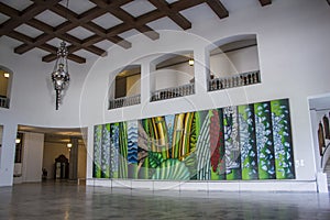 PalÃÂ¡cio dos Bandeirantes, Antonio Henrique do Amaral painting - Brazil