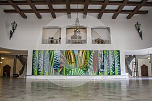 PalÃÂ¡cio dos Bandeirantes, Antonio Henrique do Amaral painting - Brazil