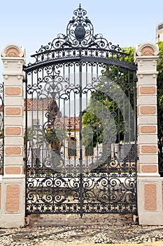 PalÃ¡cio do Potengi gardens gate, Andre de Albuquerque