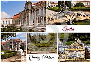 The Palácio Nacional de Queluz is a rococo palace located in Sintra, Portugal. It is a UNESCO World Heritage Site