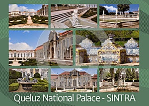 The Palácio Nacional de Queluz is a rococo palace located in Sintra, Portugal. It is a UNESCO World Heritage Site