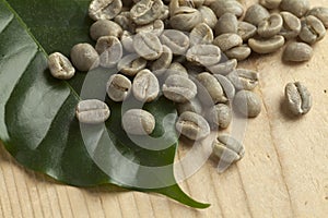 Pambamwa green unroasted coffee beans
