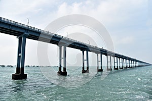 Pamban Highway Bridge at Rameswaram